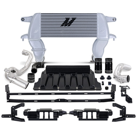 Mishimoto MMINT-BR23-21HKSLP Intercooler Kit  Silver/Polished  High-Mount  Fits Ford Bronco 2.3L 2021+