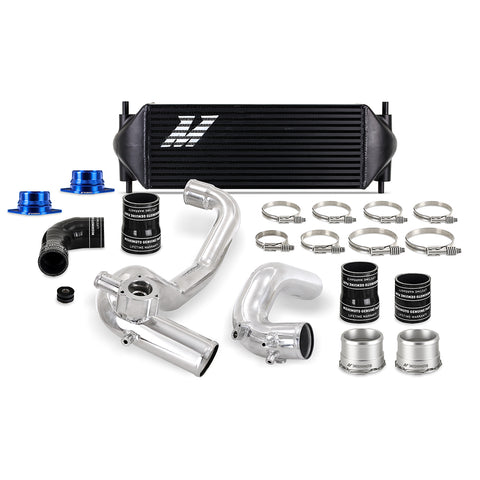 Mishimoto MMINT-BR23-21KPBK Intercooler Kit  Black/Polished  Fits Ford Bronco 2.3L 2021+