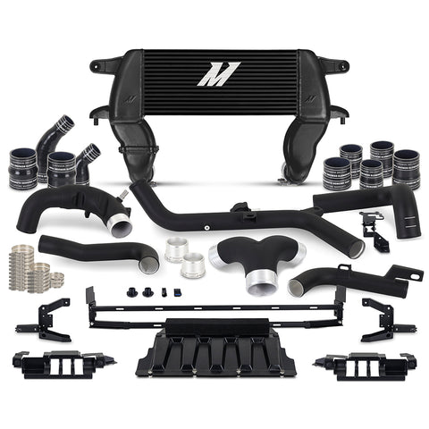 Mishimoto MMINT-BR27-21HKBKBK Intercooler Kit  Black/Black  High-Mount  Fits Ford Bronco 2.7L 2021+