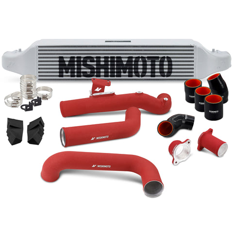 Mishimoto MMINT-CIV-22KSLWRD Performance Intercooler Kit  Silver/Red  Fits Honda Civic Si 2022+