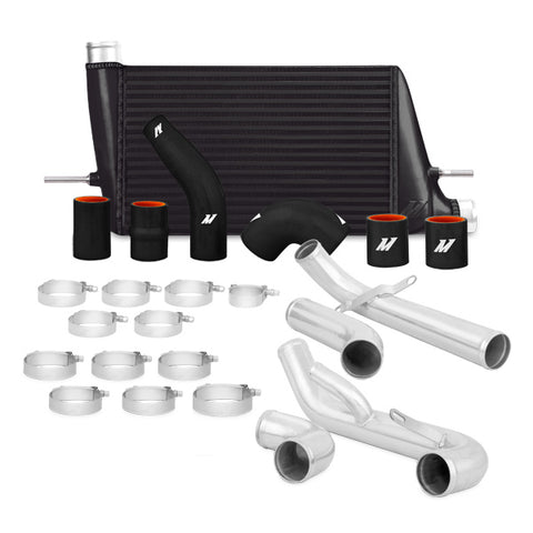 Mishimoto MMINT-EVO-10KBK Intercooler Kit  Black/Silver  Fits Mitsubishi Lancer Evo X 2008-2015