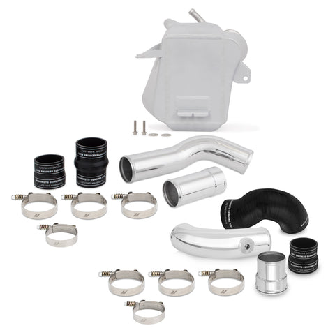Mishimoto MMINT-F2D-11KSLP Air-to-Water Intercooler Kit  Silver/Polished  Fits Ford 6.7L Powerstroke 2011+