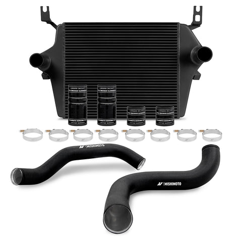 Mishimoto MMINT-F2D-99KBKBK Intercooler Kit  Black/Black  Fits Ford 7.3L Powerstroke 1999-2003