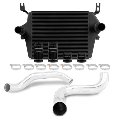 Mishimoto MMINT-F2D-99KBKP Intercooler Kit  Black/Polished  Fits Ford 7.3L Powerstroke 1999-2003