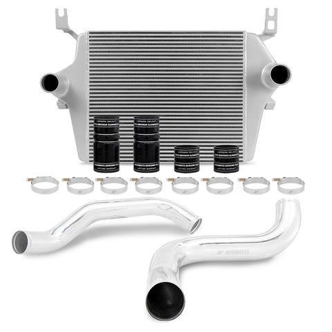 Mishimoto MMINT-F2D-99KSLP Intercooler Kit  Silver/Polished  Fits Ford 7.3L Powerstroke 1999-2003