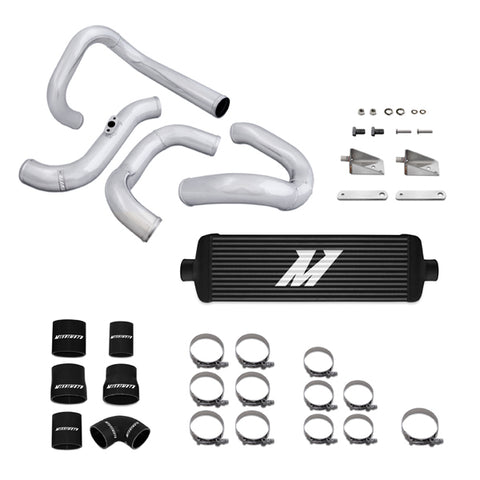 Mishimoto MMINT-GEN4-10RBK Intercooler Kit  Black/Silver  Race Edition  Fits Hyundai Genesis 2.0T 2010-2012