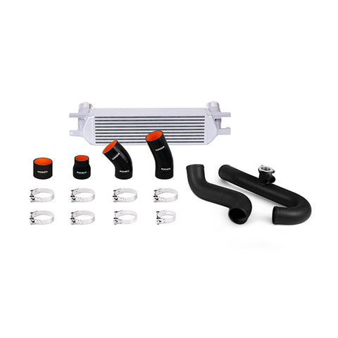 Mishimoto MMINT-MUS4-15KWSL Intercooler Kit  Silver/Black  Fits Ford Mustang EcoBoost 2015-2023