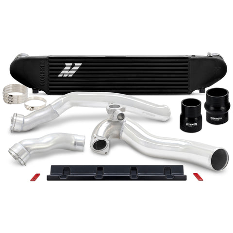 Mishimoto MMINT-MUS4-24KBKP Intercooler Kit  Black/Polished  Fits Ford Mustang EcoBoost 2024+