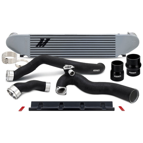 Mishimoto MMINT-MUS4-24KSLBK Intercooler Kit  Silver/Black  Fits Ford Mustang EcoBoost 2024+