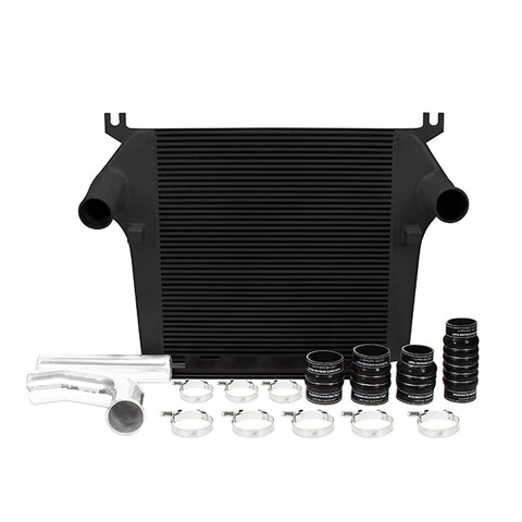 Mishimoto MMINT-RAM-10KBK Intercooler Kit  Black/Polished  Fits Dodge 6.7L Cummins 2010-2012