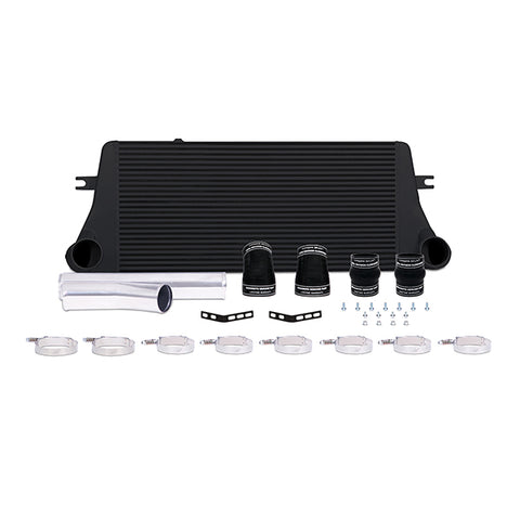 Mishimoto MMINT-RAM-94KBK Intercooler Kit  Black/Polished  Fits Dodge Ram 5.9L Cummins 1994-2002
