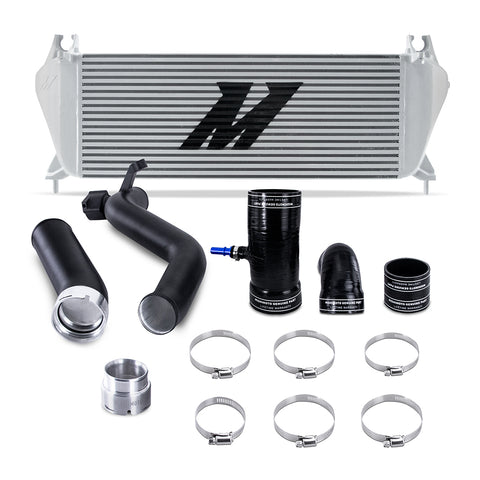 Mishimoto MMINT-RGR-19KSLBK Intercooler Kit  Silver/Black  Fits Ford Ranger EcoBoost 2.3L 2019-2023