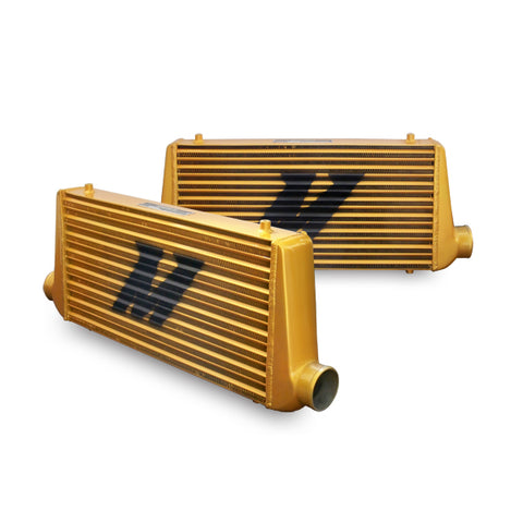Mishimoto MMINT-UMG Universal Intercooler M-Line Eat Sleep Race Edition  All Gold