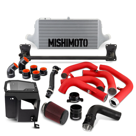 Mishimoto MMINT-WRX-22AISLRD Front Mount Intercooler Kit W/ Intake  Fits Subaru WRX 2022+