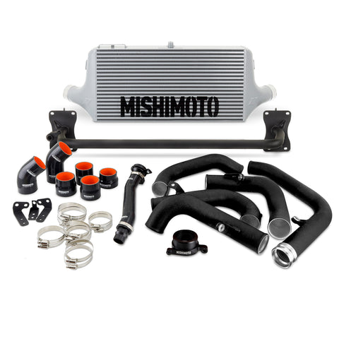 Mishimoto MMINT-WRX-22SLBK Front Mount Intercooler Kit  Silver/Black  Fits Subaru WRX 2022+