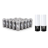 Mishimoto MMLG-M14-20LSL Steel Locking Lug Nuts M14x1.5  Silver 20pc Set