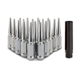 Mishimoto MMLG-SP1215-20CH Spiked Lug Nuts  Chrome  M12x1.5 20-PC Set