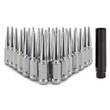 Mishimoto MMLG-SP1415-32CH Spiked Lug Nuts  Chrome  M14x1.5  32-PC Set