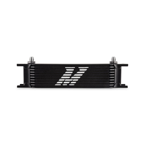 Mishimoto MMOC-10-6BK Universal Oil Cooler  10-Row  Black  -6AN