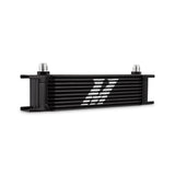 Mishimoto MMOC-10-8BK Universal Oil Cooler  10-Row  Black  -8AN