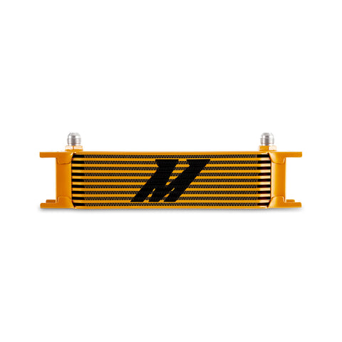 Mishimoto MMOC-10-8GD Universal Oil Cooler  10-Row  Gold  -8AN