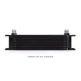 Mishimoto MMOC-10BK Universal Oil Cooler  10-Row  Black