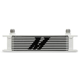 Mishimoto MMOC-10WT Universal Oil Cooler  10-Row  White