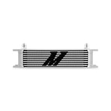 Mishimoto MMOC-10-8SL Universal Oil Cooler  10-Row  Silver  -8AN