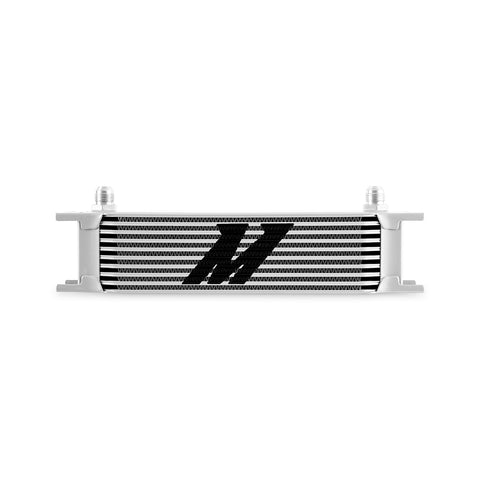 Mishimoto MMOC-10-8SL Universal Oil Cooler  10-Row  Silver  -8AN
