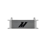 Mishimoto MMOC-13SL Universal Oil Cooler  13-Row  Silver