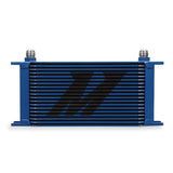 Mishimoto MMOC-19BL Universal Oil Cooler 19-Row  Blue