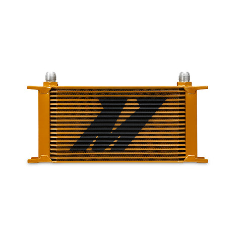 Mishimoto MMOC-19G Universal Oil Cooler 19-Row  Gold