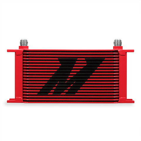 Mishimoto MMOC-19RD Universal Oil Cooler 19-Row  Red