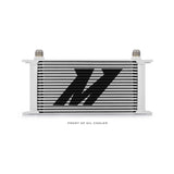 Mishimoto MMOC-19 Universal Oil Cooler 19-Row  Silver