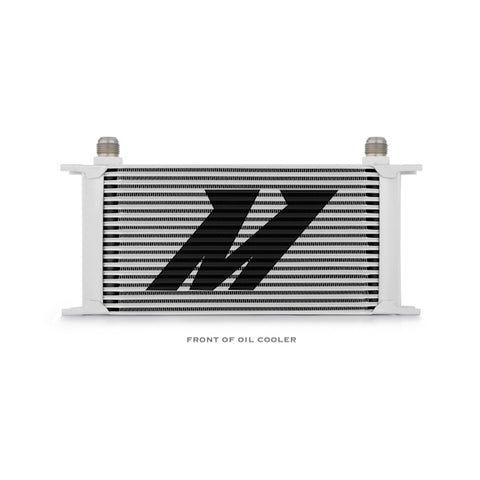 Mishimoto MMOC-19 Universal Oil Cooler 19-Row  Silver