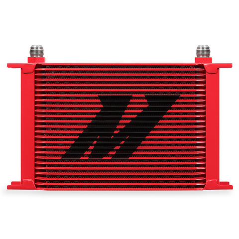 Mishimoto MMOC-25RD Universal Oil Cooler  25-Row  Red