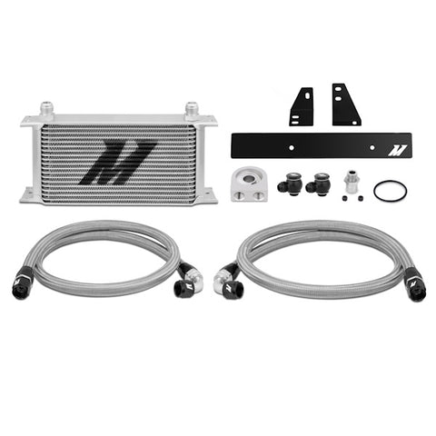 Mishimoto MMOC-370Z-09 Oil Cooler Kit  Silver  Fits Nissan 370Z 2009-2020 / Infiniti G37 Coupe 2008-2015
