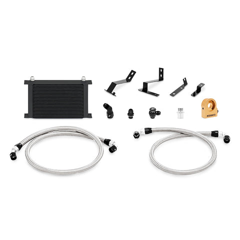 Mishimoto MMOC-CAM8-16TBK Oil Cooler Kit  Black  Thermostatic  Fits Chevrolet Camaro SS 2016-2024