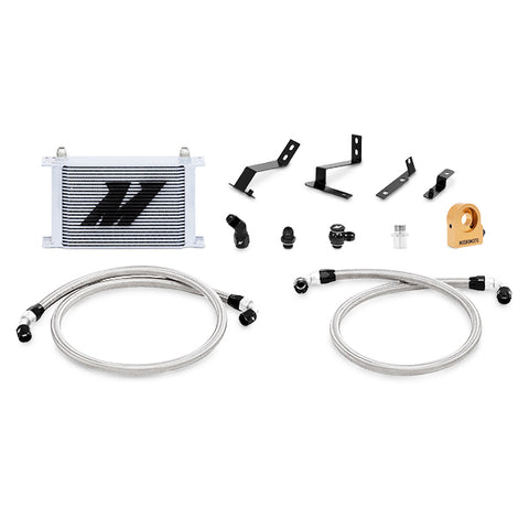 Mishimoto MMOC-CAM8-16TSL Oil Cooler Kit  Silver  Thermostatic  Fits Chevrolet Camaro SS 2016-2024