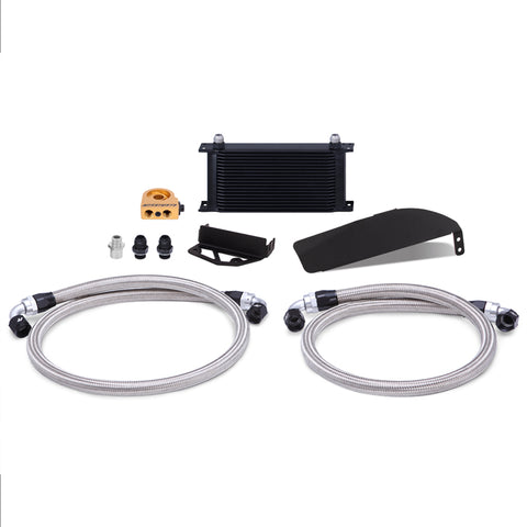 Mishimoto MMOC-CTR-17TBK Oil Cooler Kit  Black  Thermostatic  Fits Honda Civic Type R 2017-2021