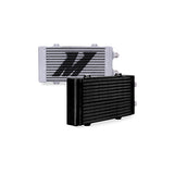 Mishimoto MMOC-DP-SSL Universal Oil Cooler  Dual Pass Bar And Plate  Silver  Small