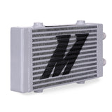 Mishimoto MMOC-DP-SSL Universal Oil Cooler  Dual Pass Bar And Plate  Silver  Small