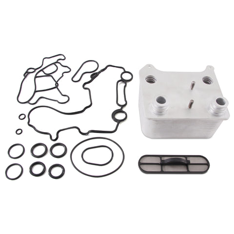 Mishimoto MMOC-F2D-03 Replacement Oil Cooler  Fits Ford 6.0L Powerstroke 2003-2007