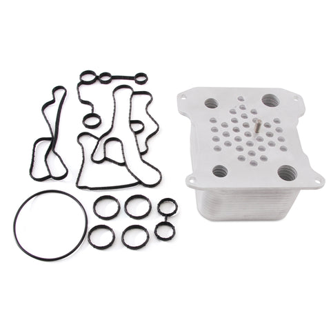 Mishimoto MMOC-F2D-08 Replacement Oil Cooler  Fits Ford 6.4L Powerstroke 2008-2010