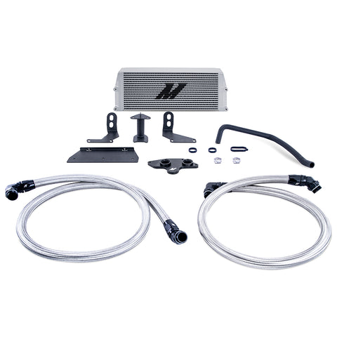 Mishimoto MMOC-F2D-11KSL Oil Cooler Kit  Silver  Fits Ford 6.7L Powerstroke 2011-2019