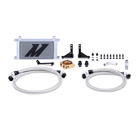 Mishimoto MMOC-FIST-14T Oil Cooler Kit  Silver  Thermostatic  Fits Ford Fiesta ST 2014-2019