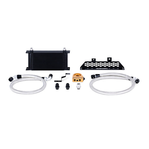 Mishimoto MMOC-FOST-13TBK Oil Cooler Kit  Black  Thermostatic  Fits Ford Focus ST 2013-2018