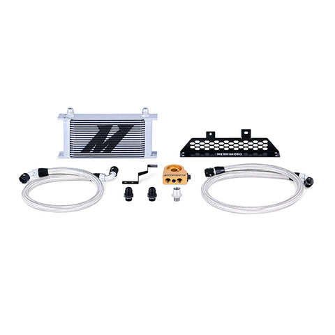 Mishimoto MMOC-FOST-13T Oil Cooler Kit  Silver  Thermostatic  Fits Ford Focus ST 2013-2018