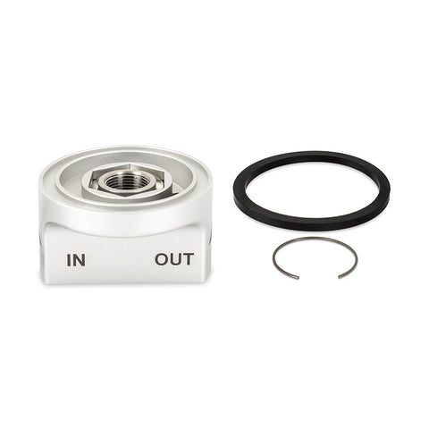 Mishimoto MMOC-FTO-34IN Remote Oil Filter Take-Off Plate  3/4-16