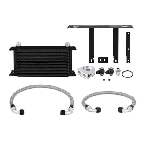Mishimoto MMOC-GEN4-10BK Oil Cooler Kit  Black  Fits Hyundai Genesis Coupe 2.0T 2010-2012